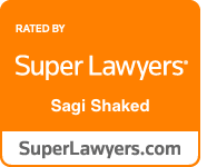 Personal Injury Lawyer Sagi Shaked - Super Lawyers Badge