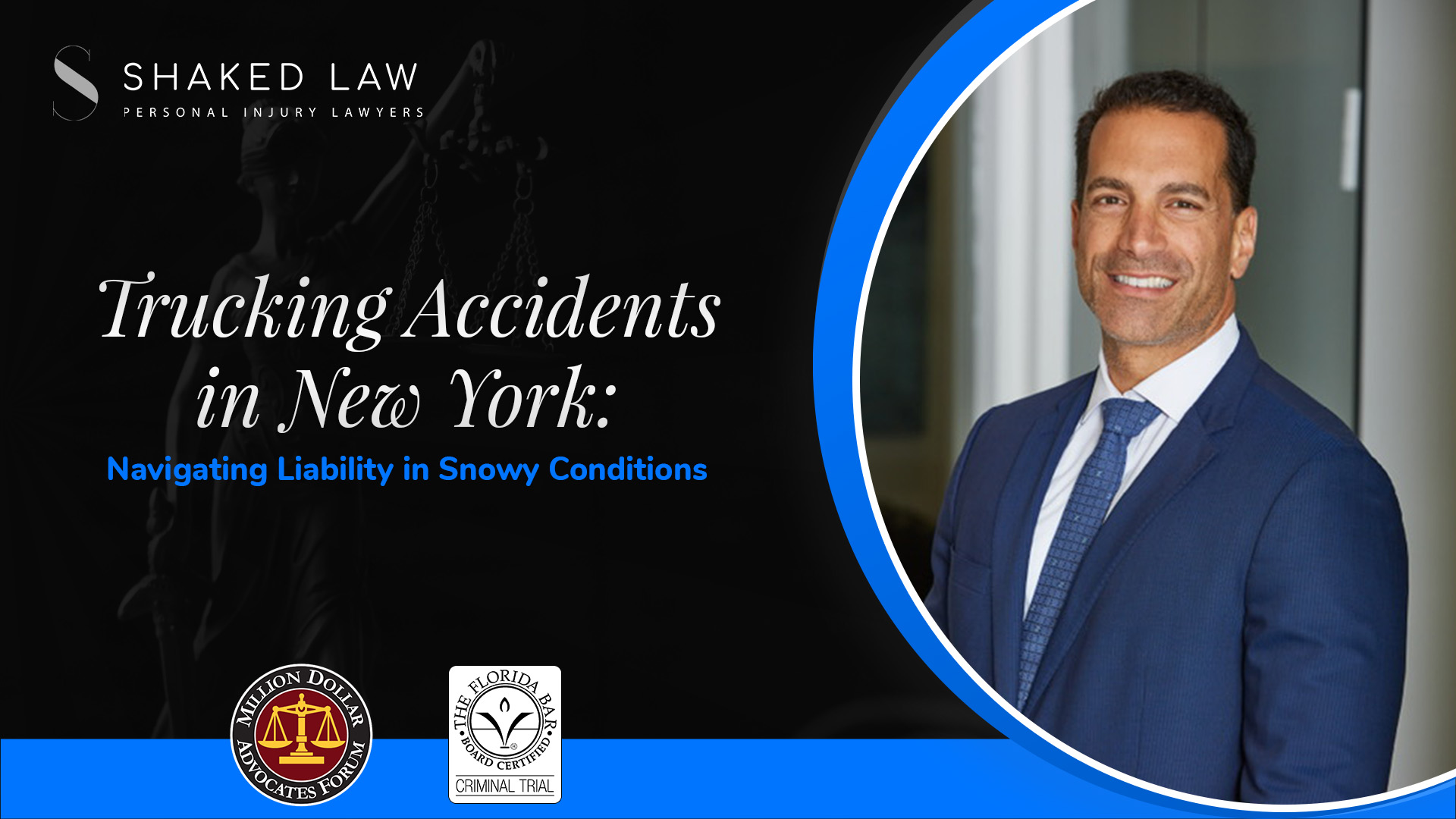 Trucking Accidents in New York: Navigating Liability in Snowy Conditions