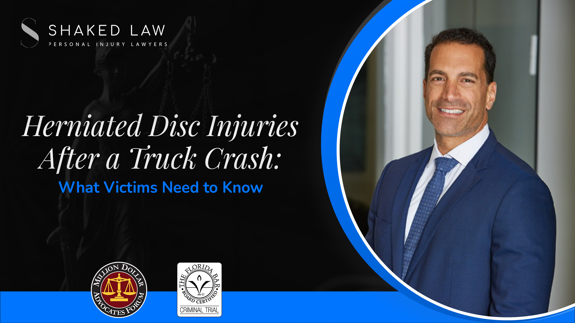 Herniated Disc Injuries After a Truck Crash: What Victims Need to Know